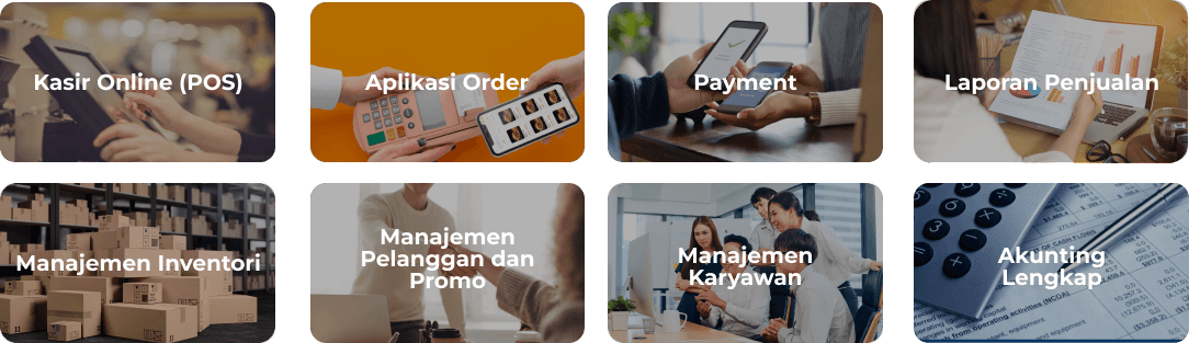 Sistem layanan lengkap bisnis tumbuh berkembang